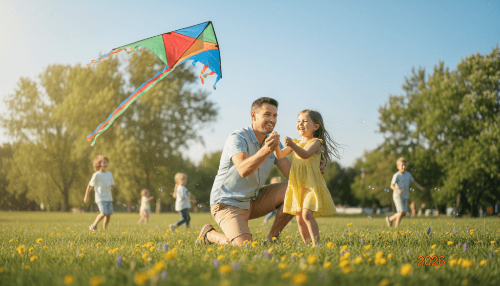 Vater-Tochter Aktivitäten