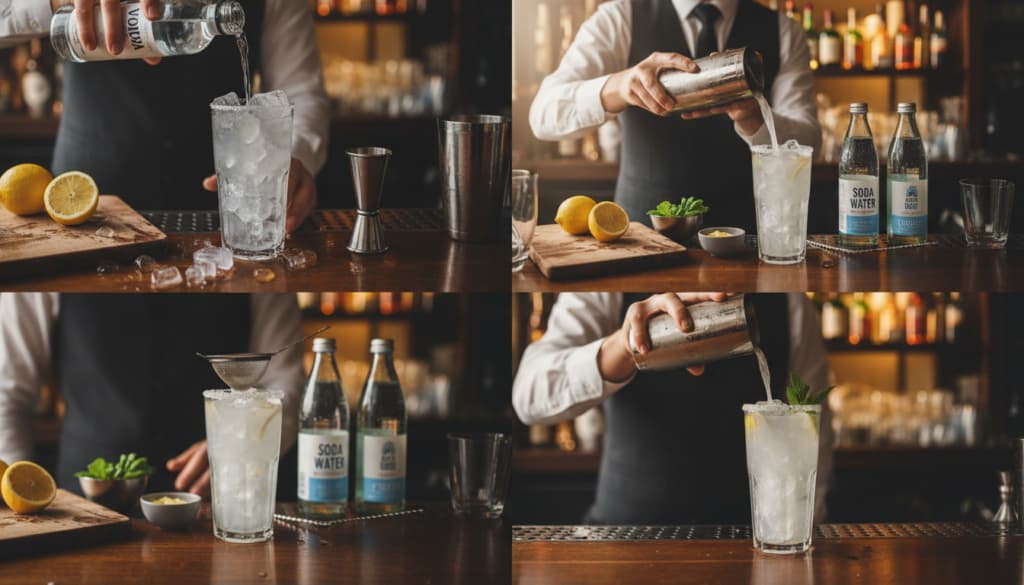 Cocktail Zubereitung Schritt für Schritt