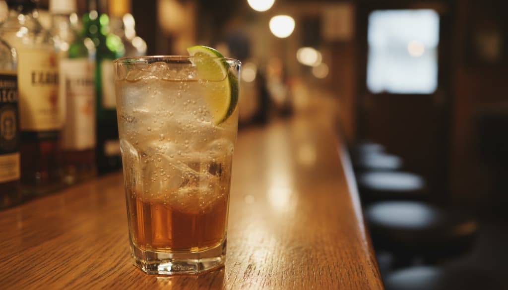 klassischer highball cocktail klassischer highball cocktail
