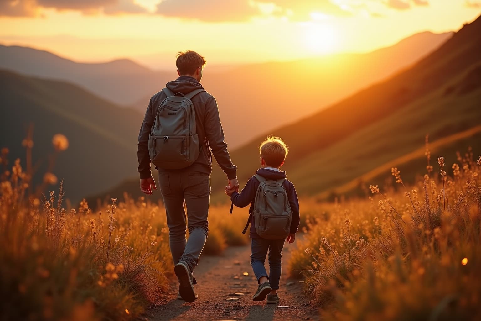 vater sohn ausflug-Titel
