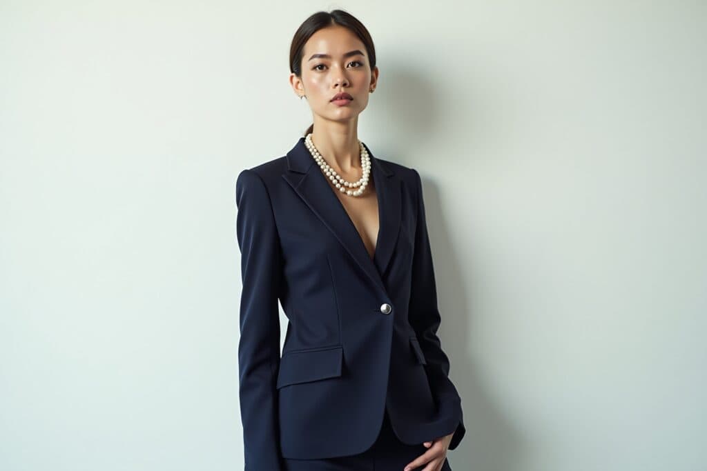 elegant gekleidet sein-Titel