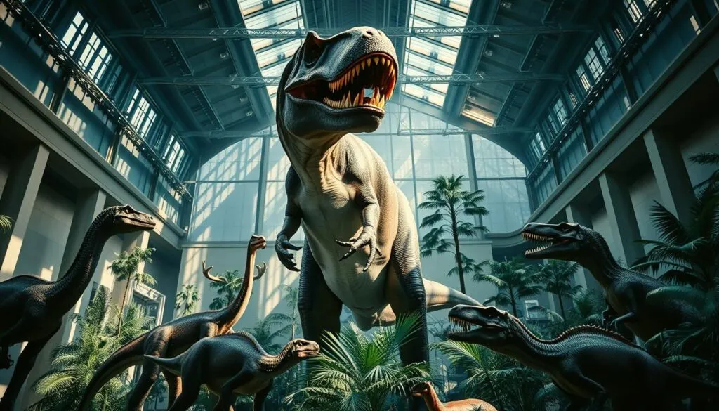 Dinosaurier-Favoriten in der Ausstellung Dinosaurier-Favoriten in der Ausstellung