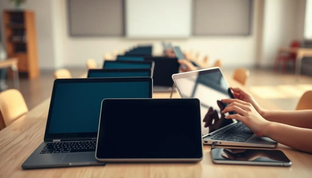 Laptops und Tablets für den Unterricht