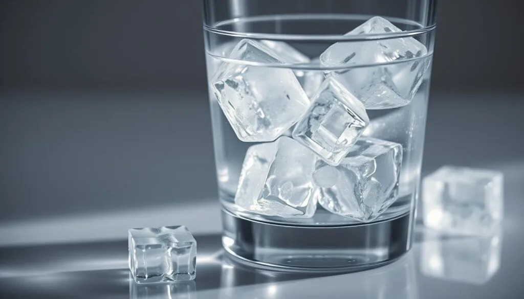 glas und eiswürfel glas und eiswürfel