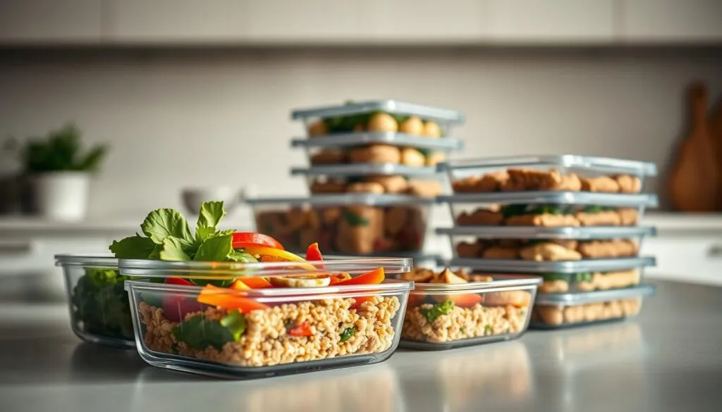 Meal Prep für Muskelaufbau