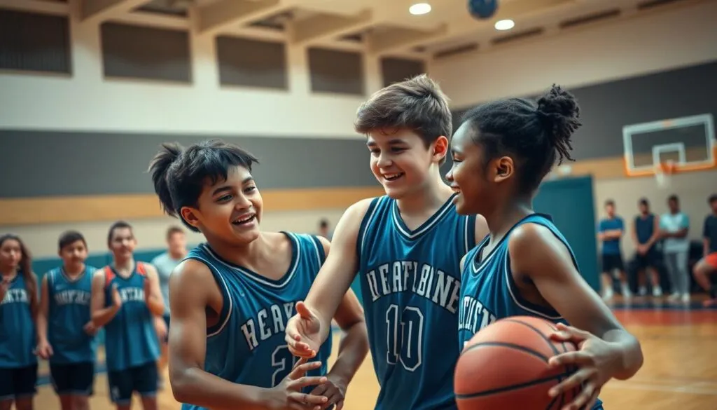 Teamarbeit im Jugendsport