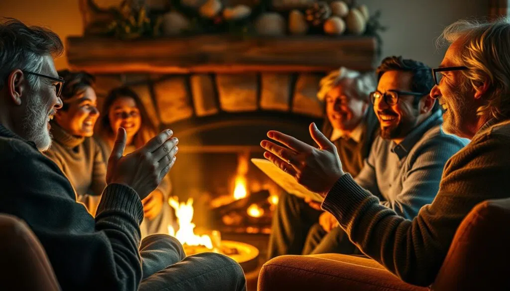 Witze erzählen Technik