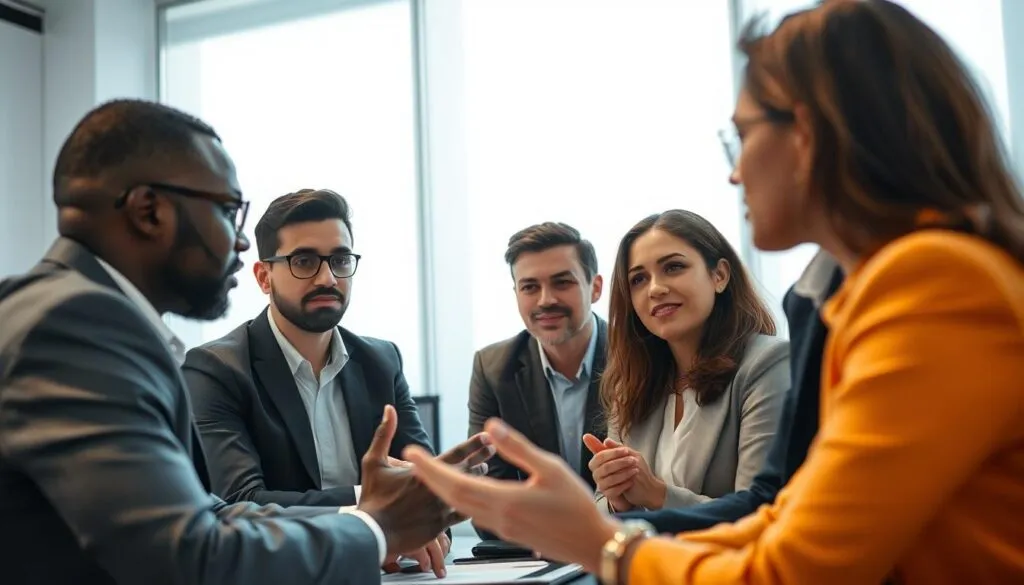 Teamarbeit und Führung im Interview