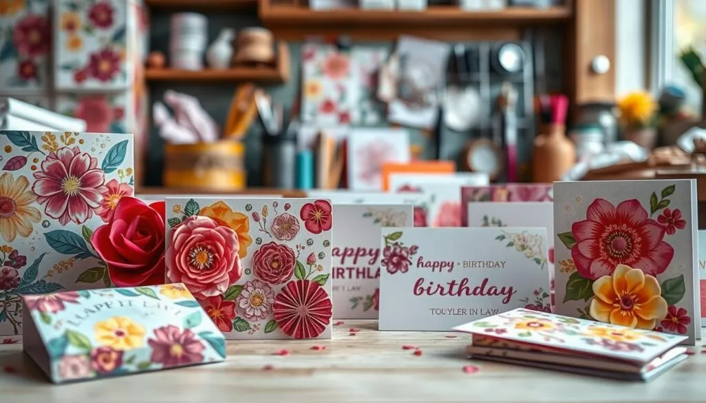 Kreative Geburtstagskarten für Schwiegertochter