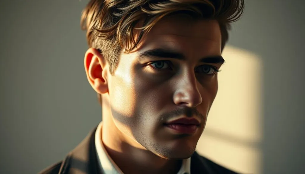 Geheimratsecken Frisur