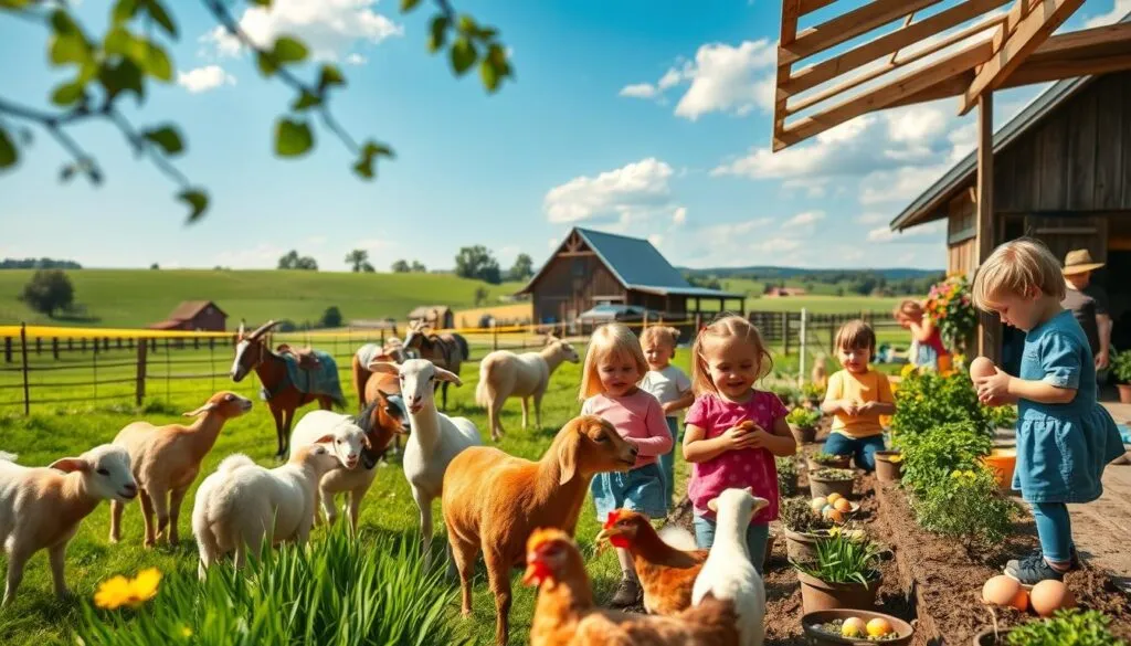 Kinderbauernhof Aktivitäten