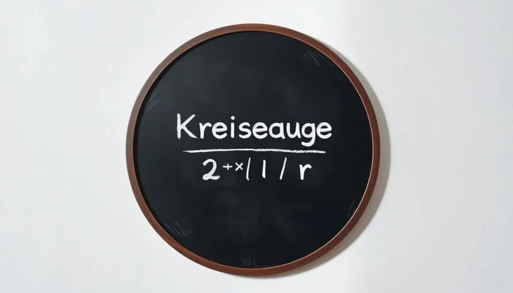 Kreisumfang Formel Visualisierung