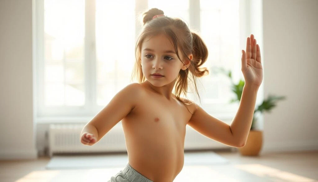 Mädchen in Individualsportarten