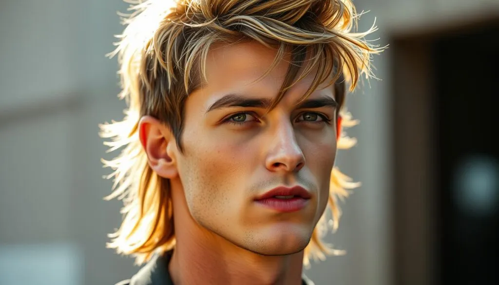 Mullet Frisur Männer