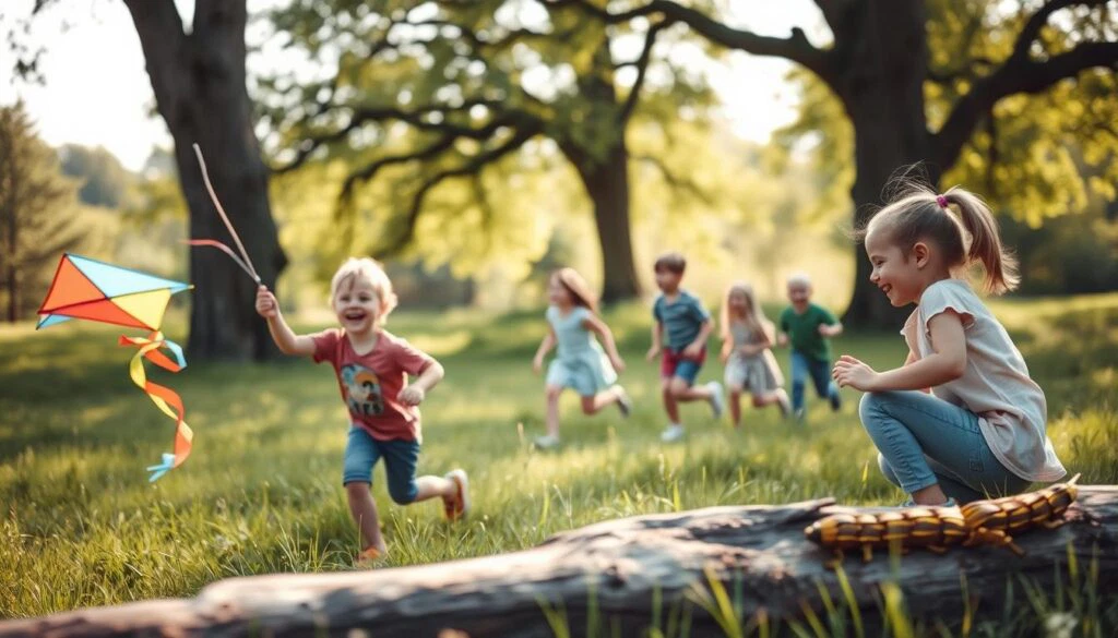 Outdoor Aktivitäten mit Kindern