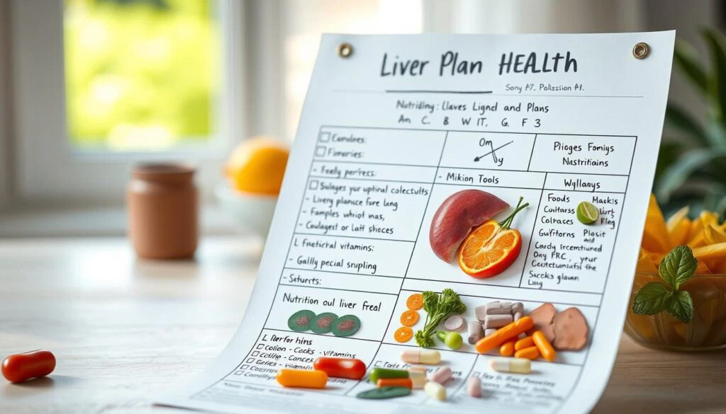 Persönlicher Ernährungsplan für Lebergesundheit