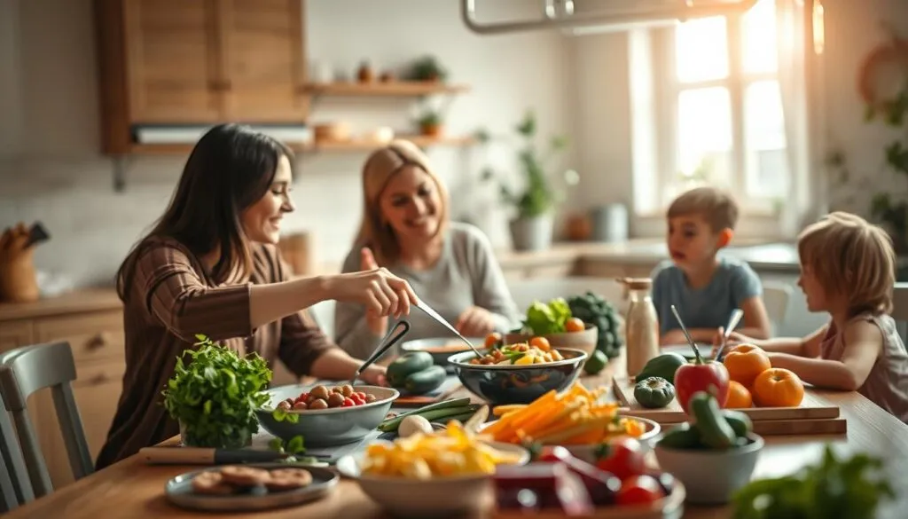 Soziale Unterstützung bei Ernährung