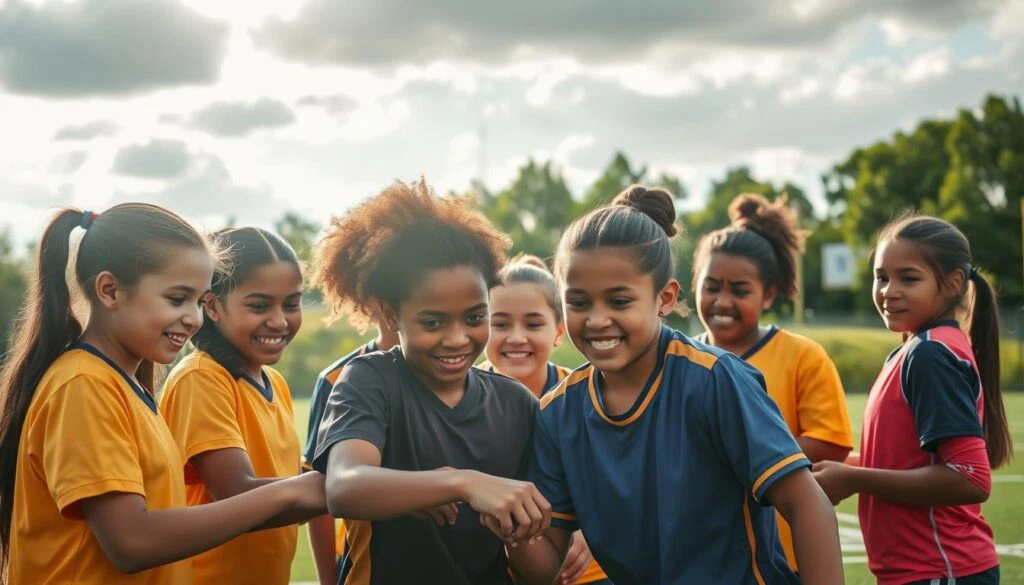 Teamarbeit im Jugendsport