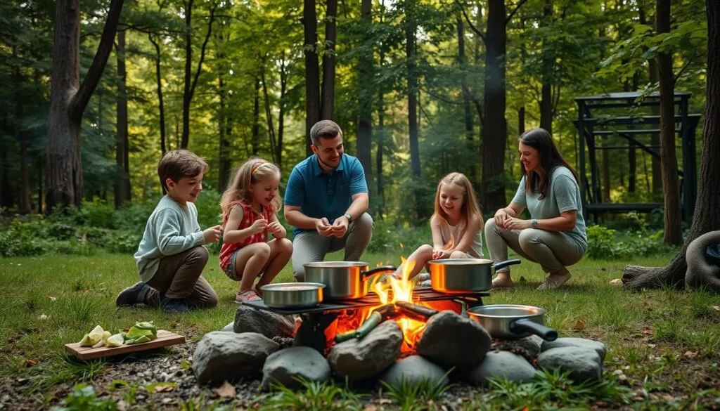 Camping Kochen mit Kindern Camping Kochen mit Kindern