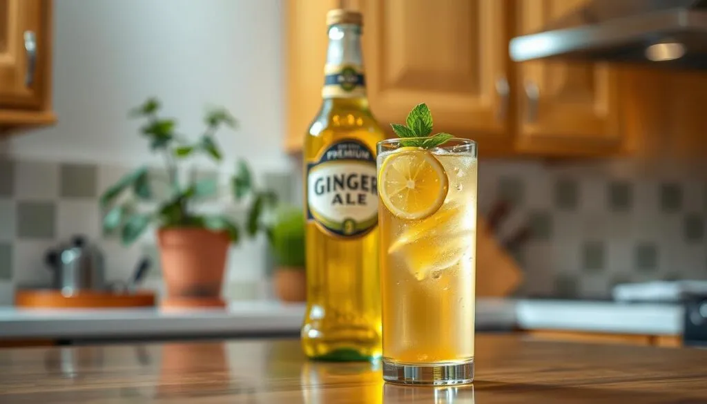 Ginger Ale Servieren und Genießen