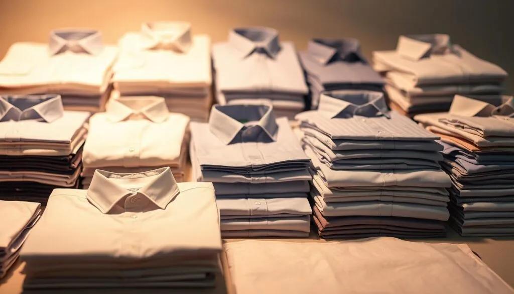 Hemd zusammenlegen Techniken