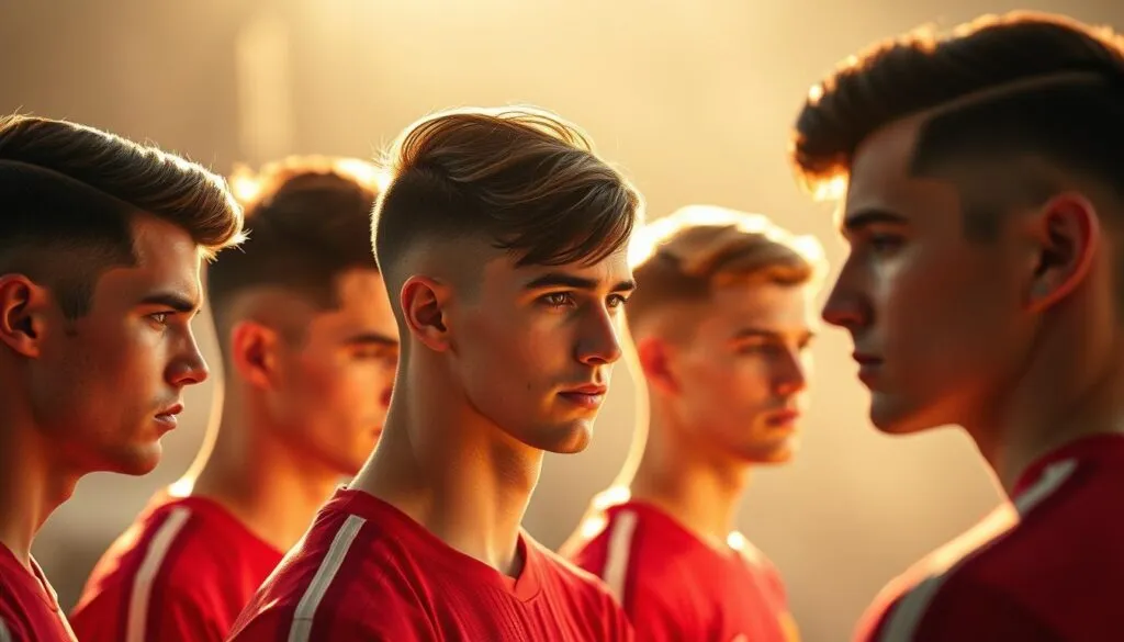 Klassische Fußballerfrisuren Klassische Fußballerfrisuren