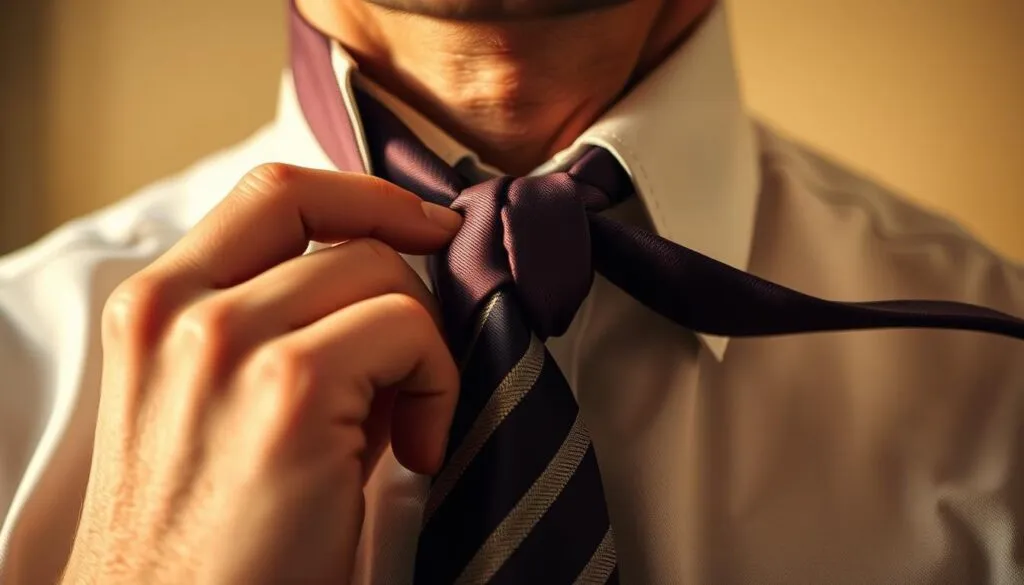 Krawattenknoten Anleitung