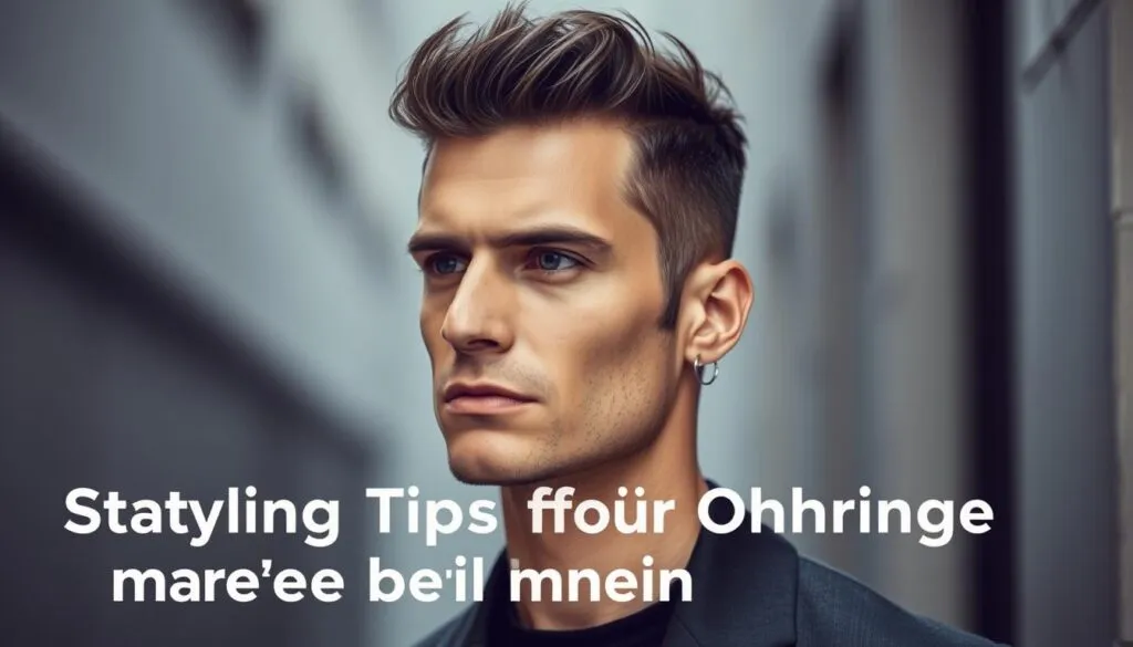 Männer Ohrringe Styling Männer Ohrringe Styling