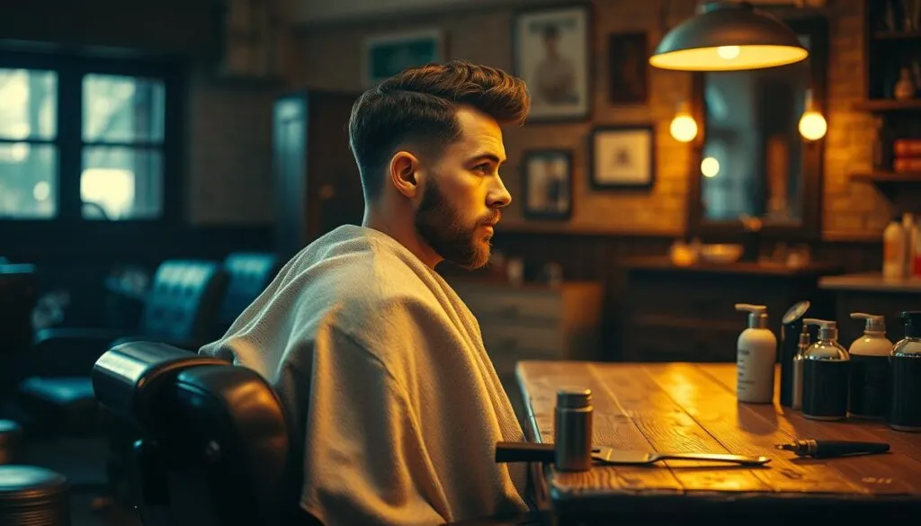 Peaky Blinders Haarschnitt Vorbereitung