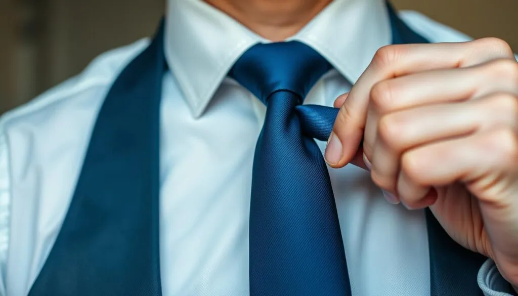 Schlips binden einfach