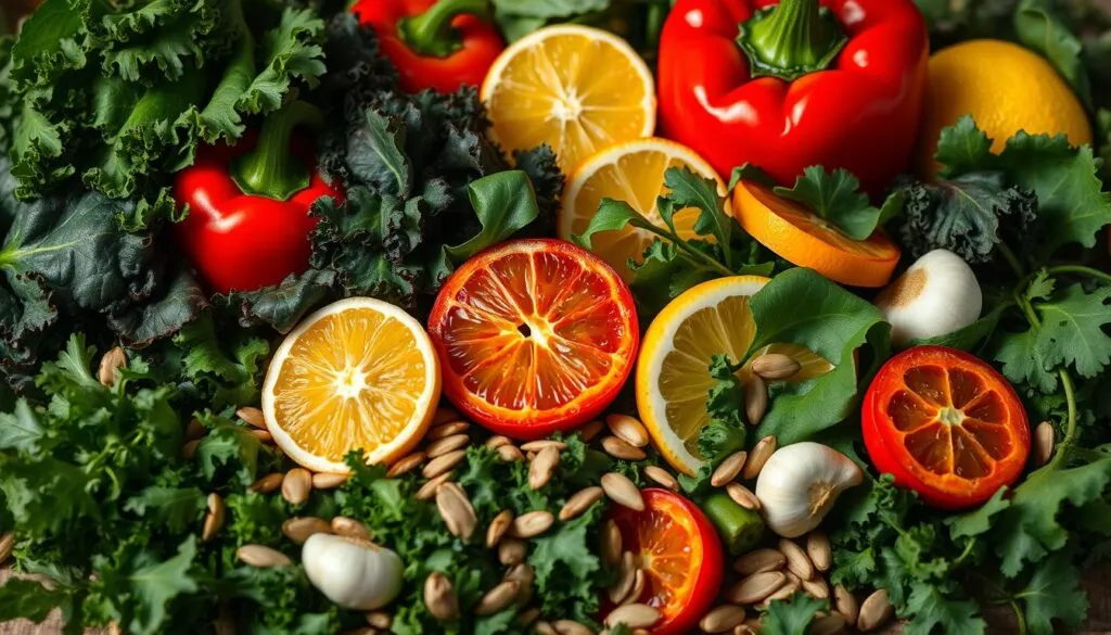 Gemüse mit viel Eisen kombiniert mit Vitamin C Gemüse mit viel Eisen kombiniert mit Vitamin C