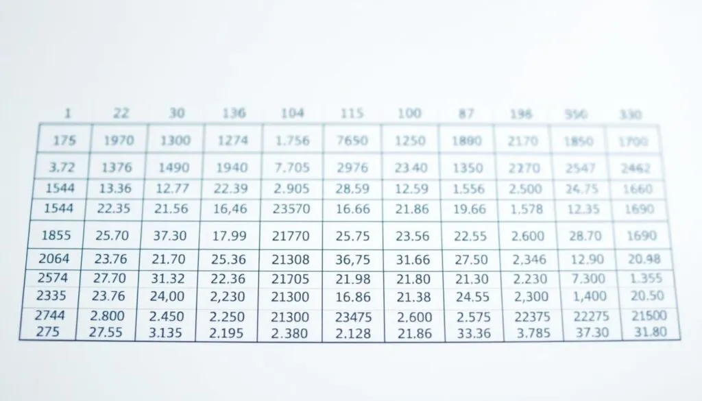 Längentabelle Umrechnung 2025