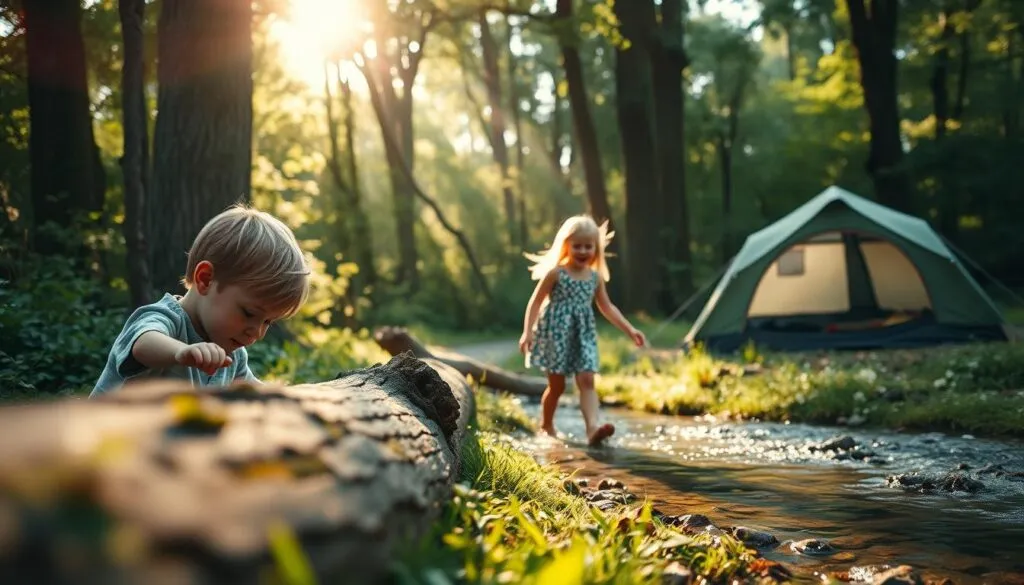 Outdoor Urlaub mit Kindern