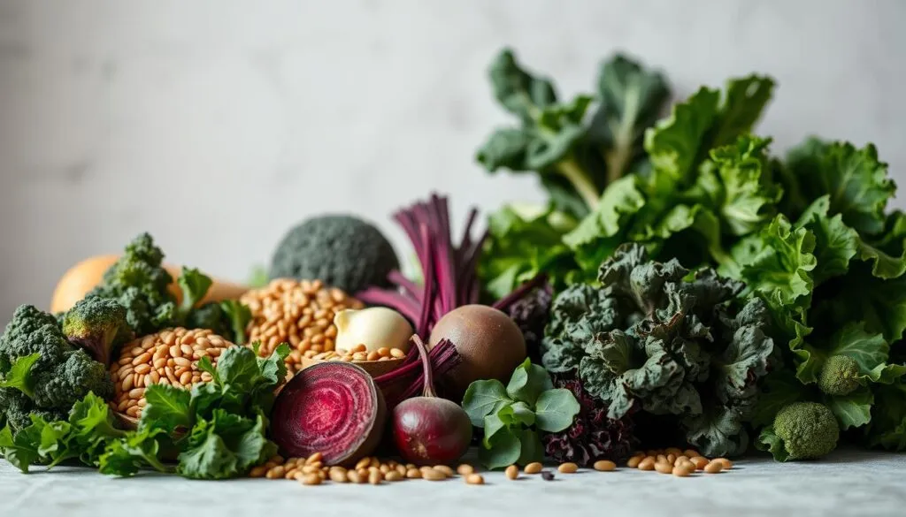 vegane Eisenlieferanten Gemüse vegane Eisenlieferanten Gemüse