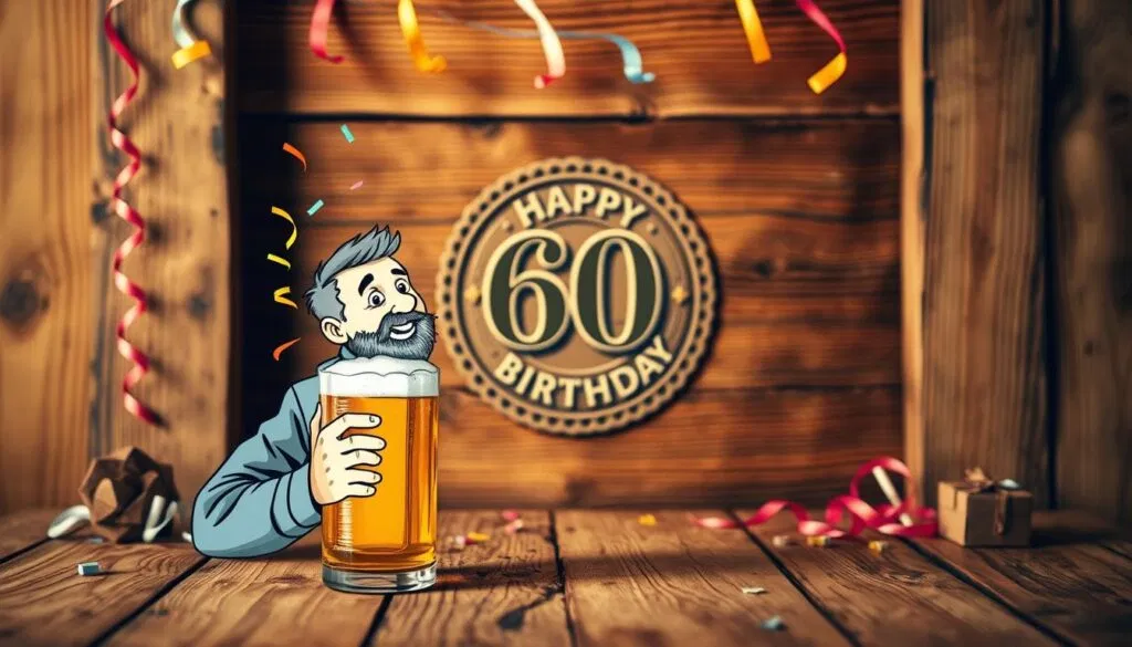 Lustige Sprüche zum 60. Geburtstag für Männer