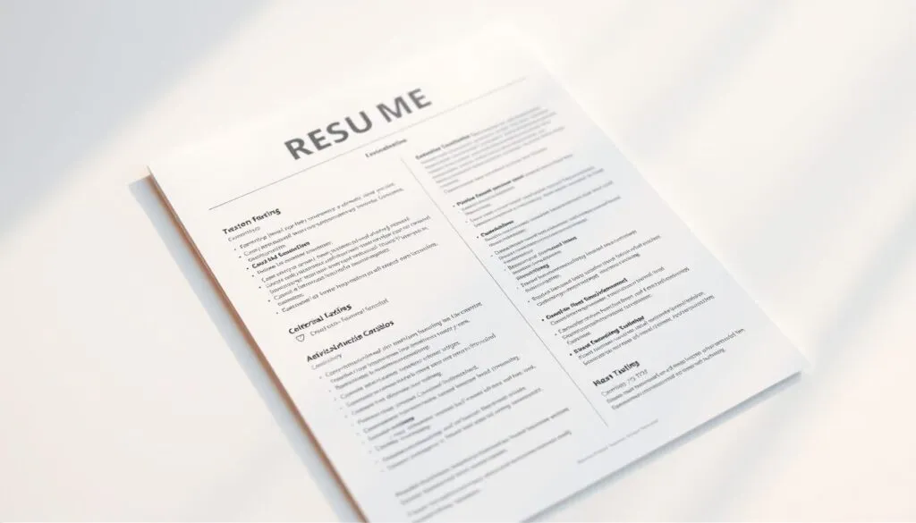 Perfekter Lebenslauf