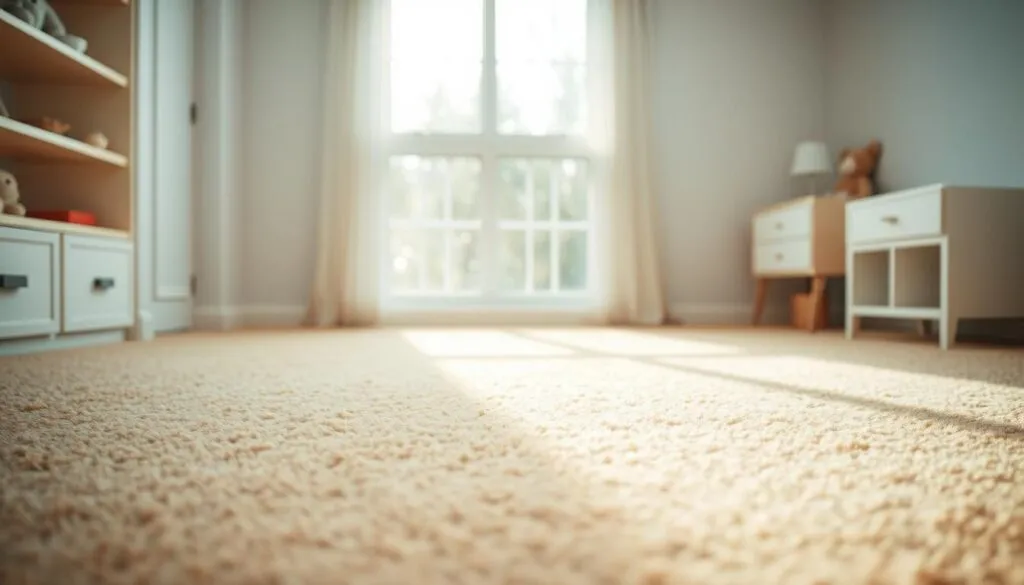 Teppichboden Installation im Kinderzimmer