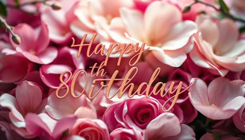 Schön Sprüche zum 80. Geburtstag