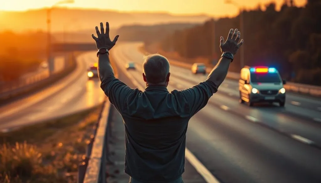 Wie können Sie auf Autobahnen Hilfe anfordern