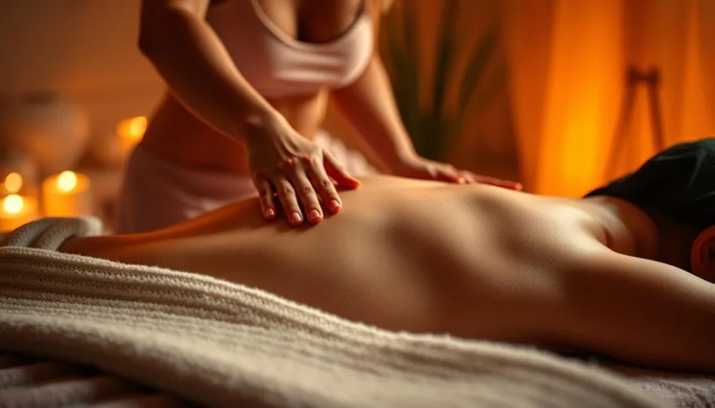 Erotische Massage