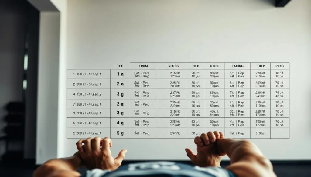 Trainingsplan für Liegestütze Ausführung