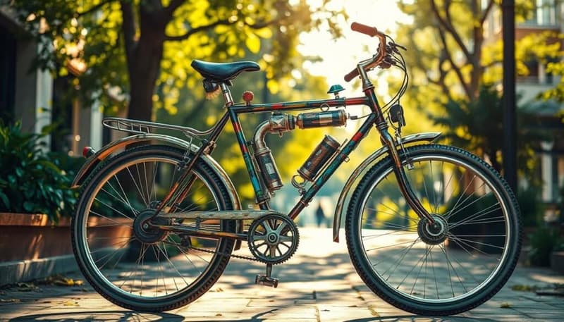 Fahrrad-Upcycling