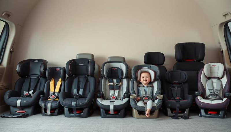 Welche Kindersitze für welches Alter