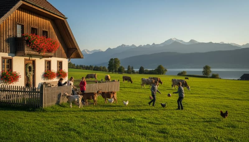 Bodensee Bauernhof Urlaub