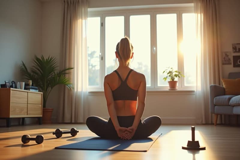 fitness zuhause starten-Titel