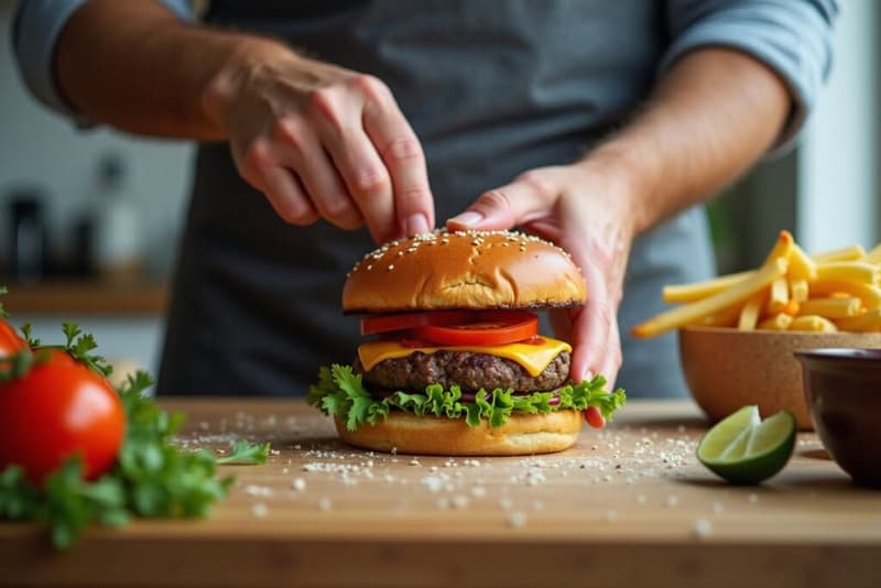 burger selber machen-Titel